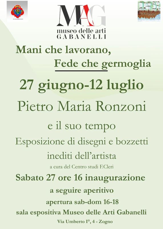 2026-06-27 mostra ronzoni MAG