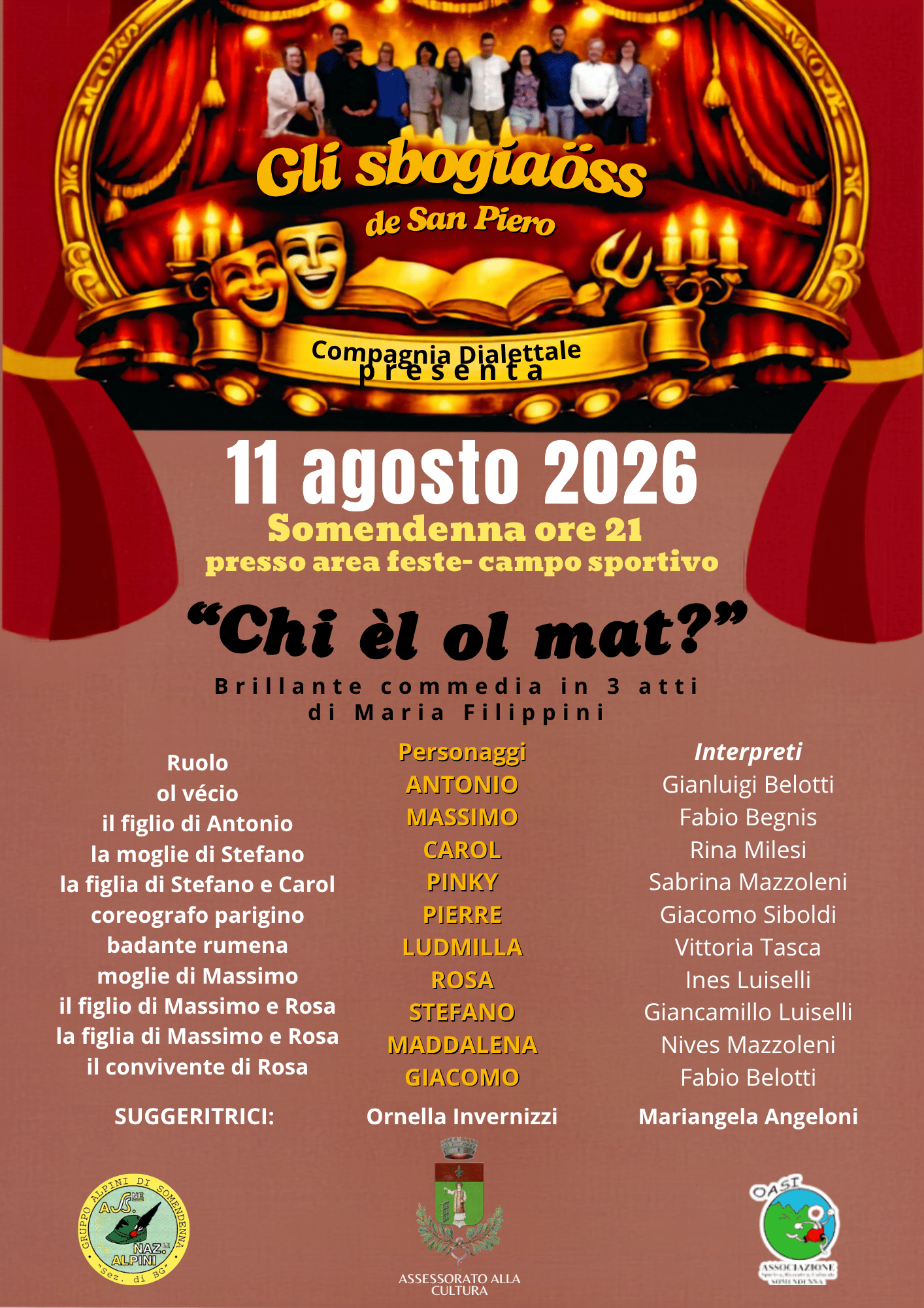 2026-08-11 - commedia dialettale 2026-08-11 - commedia dialettale