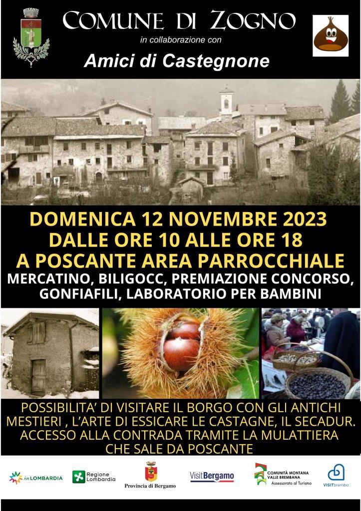CASTEGNONE DOMENICA 12 NOVEMBRE A POSCANTE