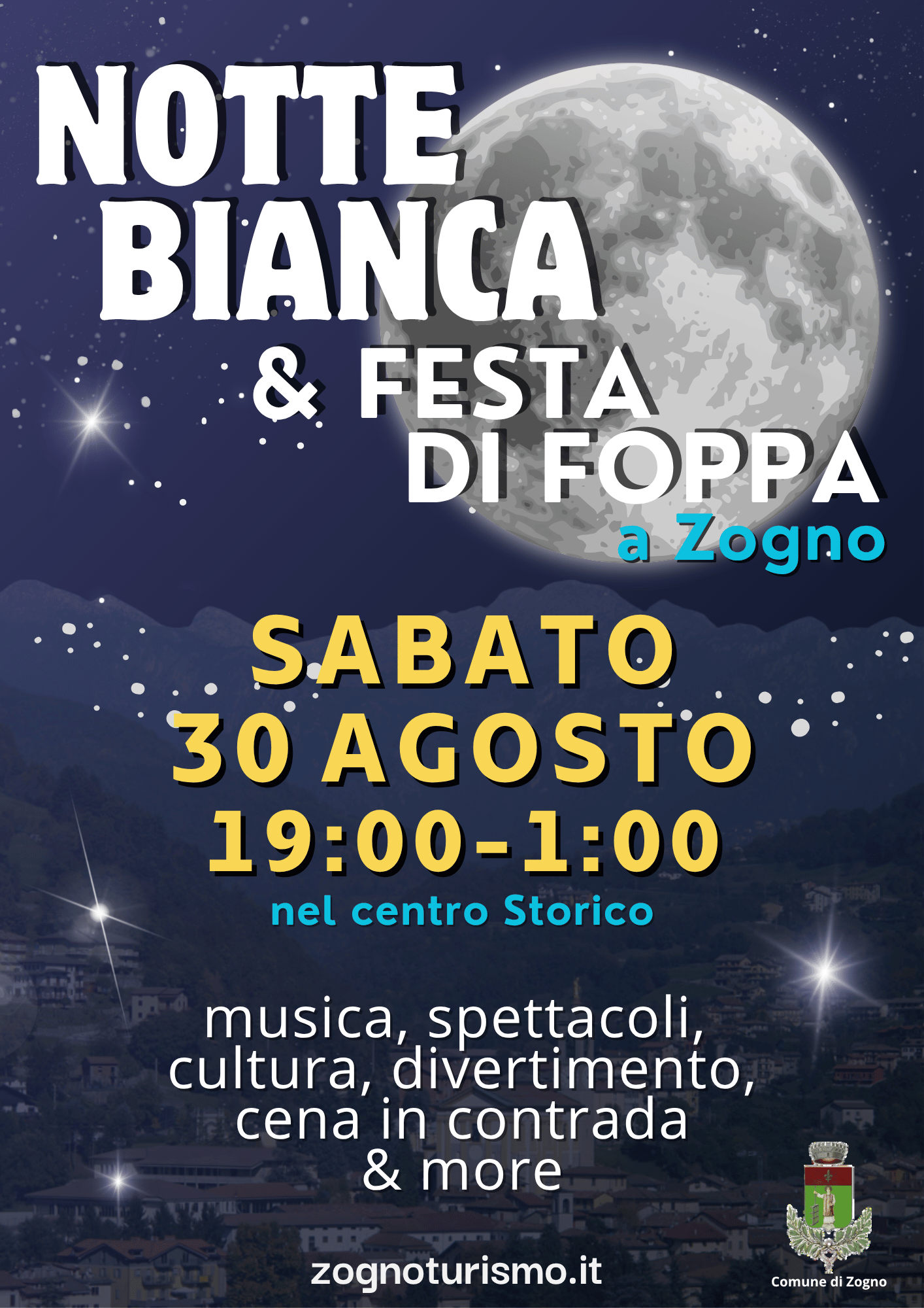 notte bianca & festa di foppa